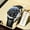 820-blue Silver, variant on New Fashion Mens Watches Waterproof Luminous Top Brand Luxury Quartz Wristwatch Full Stell Military Watch Clock