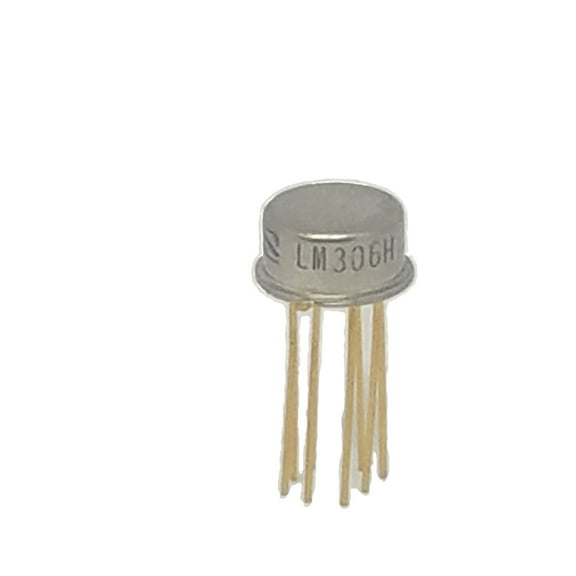 LM306H Voltage Comparator, Single, 8 Pin, Metal, CAN, 5962-00-299-8515