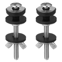 Masteelf 2pcs Toilet Seat Bolt Tank To Bowl Seal Bolt Toilet Seal Gasket Replacement Toilet Tank Bolt Toilet Tank Sealing Washer Part