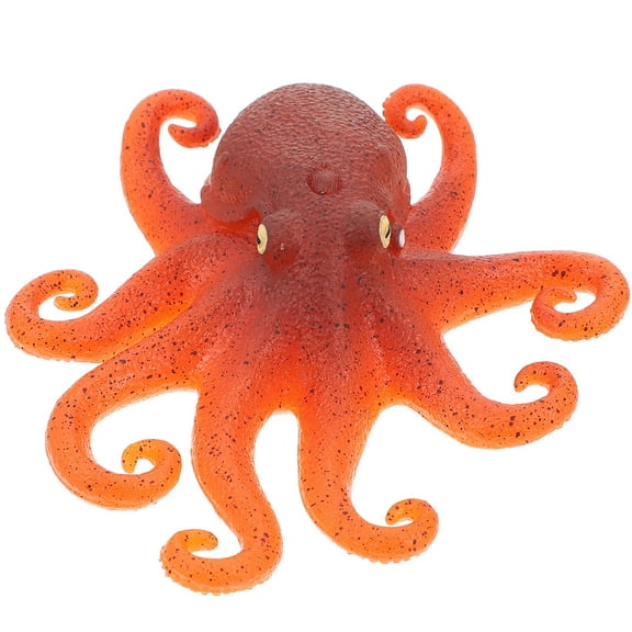 COMPUKAS Octopus Stretchy Realistic Design Home Decoration Plastic Figurine 1Pc