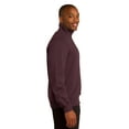 thumbnail image 2 of Sport-Tek ST253 Mens 1 by 4-Zip Sweatshirt, Maroon - 3XL, 2 of 3