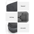 thumbnail image 3 of Action Camera Travel Case, Fabric Velvet Soft Lining Action Camera Carrying Case Zipper Closure  for Camping, 3 of 7