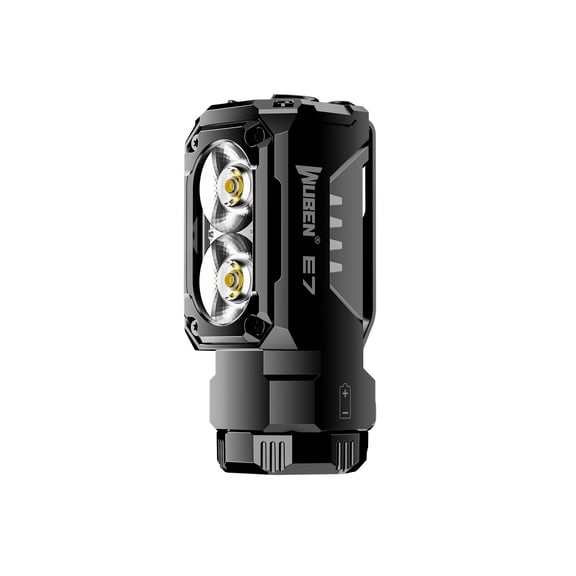Wuben E7 Flashlight Black 6500K