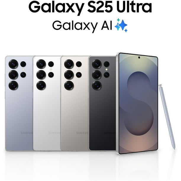 Samsung Galaxy S25 Ultra 5G (512GB, 12GB RAM) Titanium Silver Blue