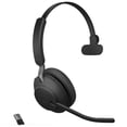 thumbnail image 1 of Auriculares inalámbricos Jabra Evolve2 65 MS Mono con Link380a negros, 1 of 7