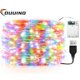 thumbnail image 3 of 20M LED Fairy Lights String Waterproof USB Battery Copper Wire Garland Fairy Light Christmas Wedding Party Decor Lamps Lighting, 3 of 5