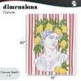 thumbnail image 4 of Stupell Industries Contemporary La Limona Sculpture Face Canvas Art, 16 x 20, by Radhika Modi, 4 of 8