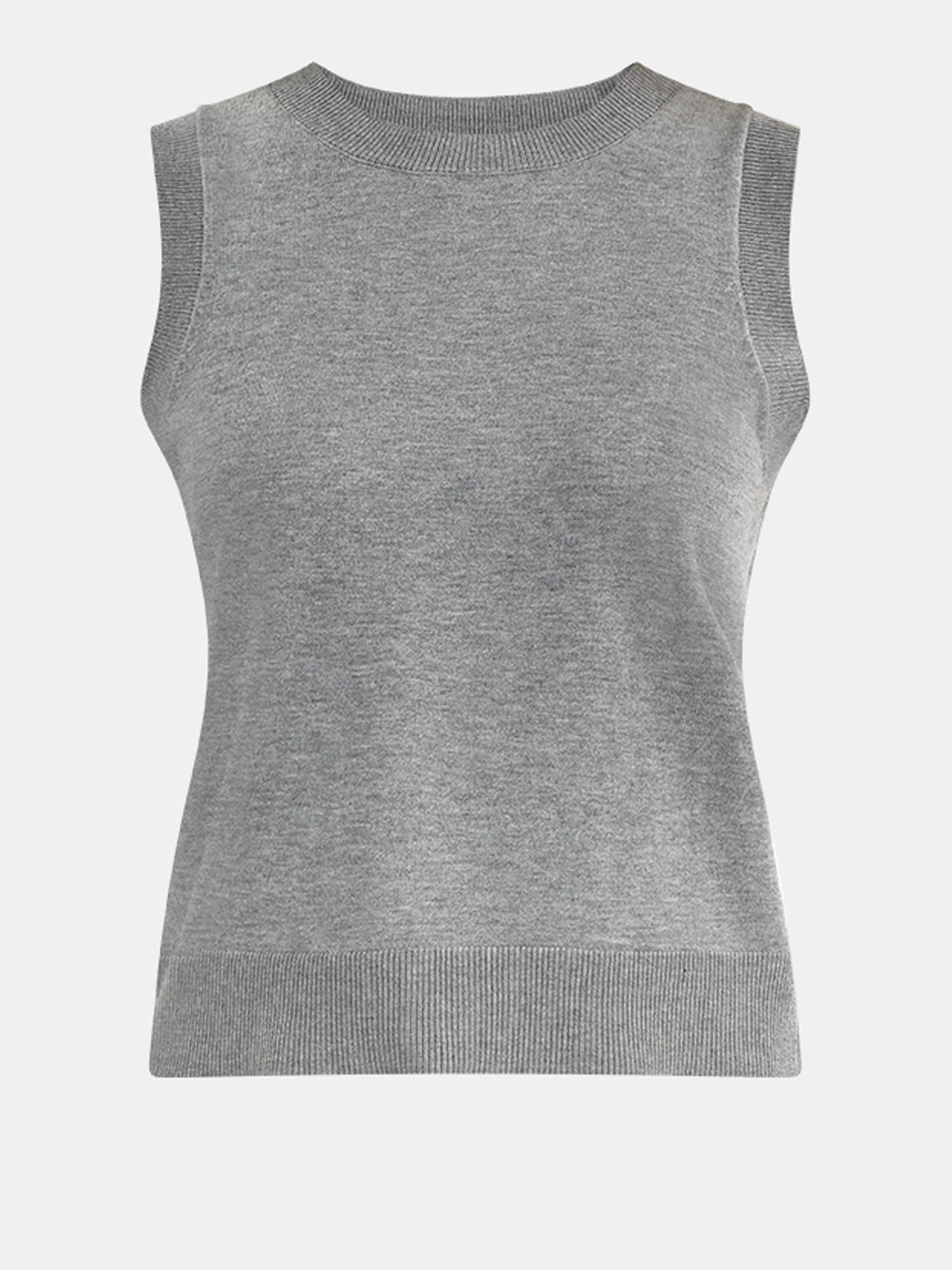 Time and Tru Women's Fine Gauge Sweater Tank Top, Lightweight, Sizes XS-XXXL
