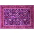 thumbnail image 1 of Ahgly Company Indoor Rectangle Oriental Pink Industrial Area Rugs, 5' x 8', 1 of 4