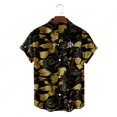 thumbnail image 3 of Camisa de fiesta para hombre Loose Rider, camisa hawaiana de manga corta de verano de material fino, camisa para hombre, camiseta para hombre, 3 of 5