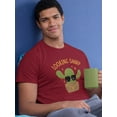 thumbnail image 2 of Looking Sharp Cool Cactus T-Shirt Men -Smartprints Designs, Male 4X-Large, 2 of 4