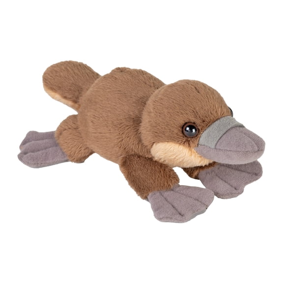 Wild Republic Pocketkins Eco Platypus, Stuffed Animal, 5 inch, Plush Toy, Eco-Friendly