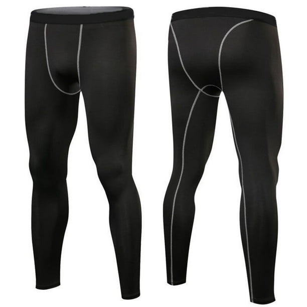 Men Compression Pants Sports Tights Fitness Trousers Running Training  Leggings 