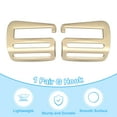 thumbnail image 3 of Uxcell G Hook Webbing Slide Buckles, Metal G Hooks Webbing Buckles Clips Adjustable Buckle for Backpack Luggage Straps Gold 38mm, 3 of 7