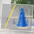 thumbnail image 3 of Dog Agility Hurdle Cone Set, Adjustable Obstacle Course Equipment, 3 of 10