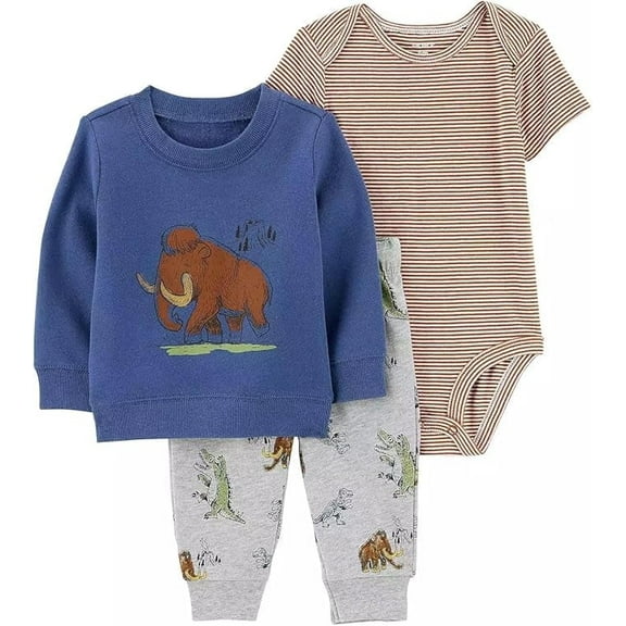 Carter's Little Jacket Set, Outfit Sets 3 Piece Baby Boys