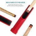 thumbnail image 2 of 2 Pcs Outil de Pointe de Queue de Billard, Formeur de Pointe de Queue de Billard, Brunisseur (Rouge), 2 of 9