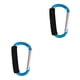 thumbnail image 1 of Yuarrent Hebilla de esponja Instalación práctica Accesorios de camping recortados Mosquetón de gran tamaño Cierre de metal Botella deportiva Ganchos Azul 140*80mm 2piezas Yuarrent CBP000531, 1 of 6