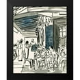 thumbnail image 2 of Wang, Melissa 15x18 Black Modern Framed Museum Art Print Titled - Aucoin de Larue IV, 2 of 5