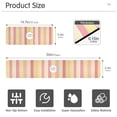 thumbnail image 3 of Yayeee Faucet Mat for Kitchen Sink 30" Diatomite Long Splash Guard Pad, Pink and Yellow Striped Pattern, 2 Pack, 3 of 7
