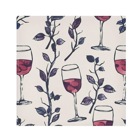 

Napkin Satin Napkin 20*20Inchx1 Kitchen Towel Dinner Plate Towel Decorative Towel Napkin Tea Towel Suitable For Kitchen Table Red Wine Glass