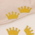 thumbnail image 6 of Efavormart 300 Pcs Gold Glitter Princess Crown Paper Confetti, Baby Shower Party Table Scatters - Double Sided, 6 of 11