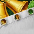 thumbnail image 4 of Castle Fairy Christmas Bell Curtains Pack of 2 (42x84 Each) for Teenagers,Tree Leaves Curtains Blackout,Festival Xmas Bedroom Curtains,Lightweight Room Decor, 4 of 6