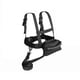 thumbnail image 2 of Eigraketly Cinturón de entrenamiento de esquí ajustable para niños, fuerte y duradero, con asa y mochila fácil Accesorios de cámara y óptica Bolso negro, 2 of 6