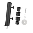 thumbnail image 4 of Tubo de soporte Tubo pesado de mármol negro Pole de del poste Soporte del tubo para el balcón del jardín Docks Beach, 4 of 8