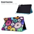thumbnail image 6 of SaniMore iPad 10th Gemeration 2022 Covers and Cases, iPad 10.9 inch 10th Gen Cover with Pencil Holder, PU Leather Skin with Card Slots Auto Sleep/Wake Stand Smart Cover, Daisy, 6 of 9