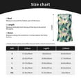 thumbnail image 4 of Uemuo Flamingo Pattern Workout Tank Tops for Women Breathable Moisture-wicking tank top Sleeveless Running Loose Fit Yoga Tops Active Shirts Sports Gym Exercise, 4 of 9