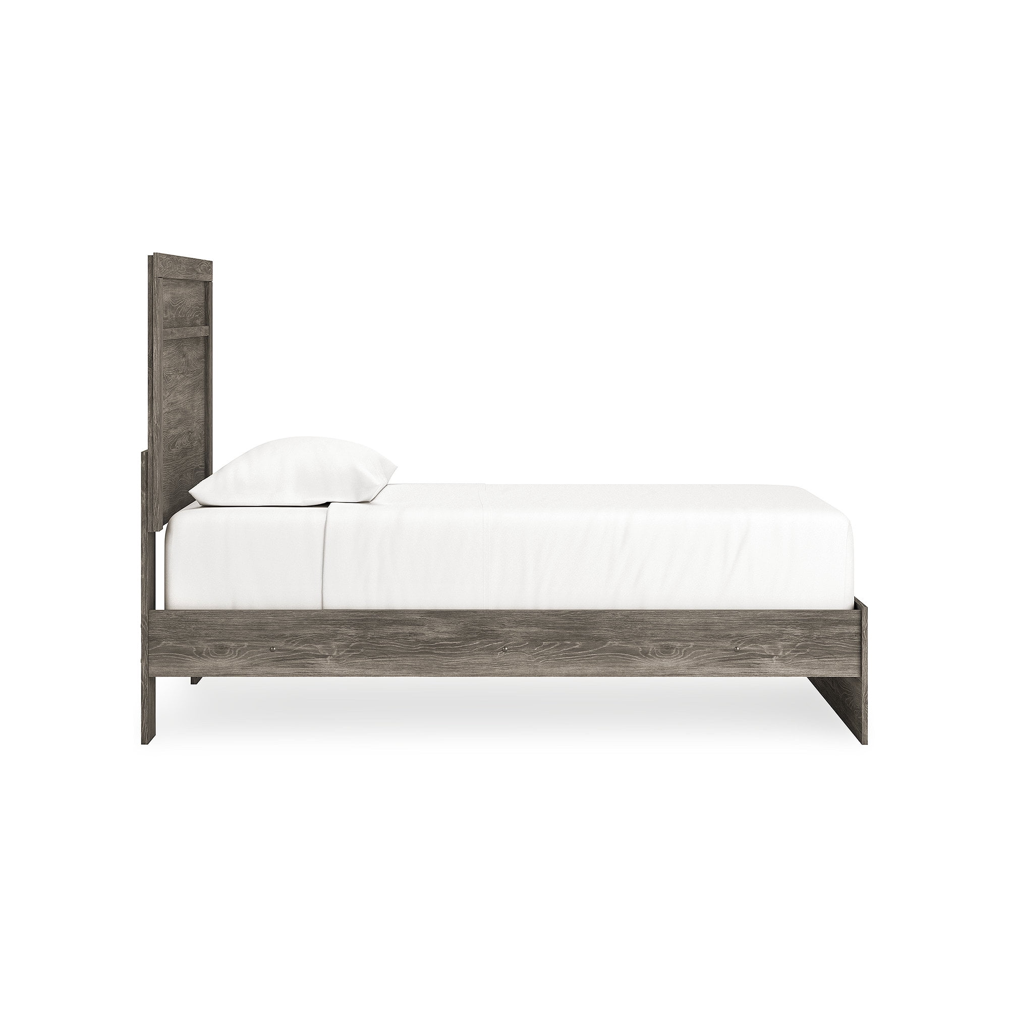 Signature Design by Ashley Ralinksi Kids Twin Panel Bed, Gray, Includes Headboard, Footboard and Rails