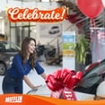thumbnail image 4 of MIFFLIN 23-inch Giant Red Happy Birthday Car Bow or Gift Bow (US Company), 4 of 7