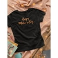 thumbnail image 3 of Mother's Day Orange Lettering Shaped T-Shirt Women -Image by Shutterstock, Female Large, 3 of 4
