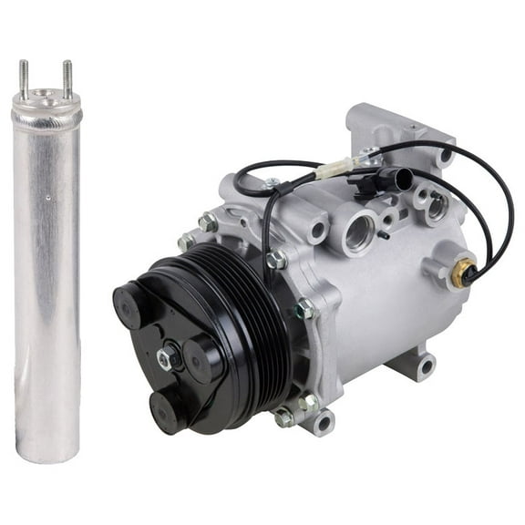 For Mitsubishi Outlander & Lancer AC Compressor w/ A/C Drier - BuyAutoParts