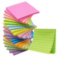 thumbnail image 1 of Bloc de notas adhesivas rayadas HCTBN de 7,6 x 7,6 cm (paquete de 24), 1 of 7