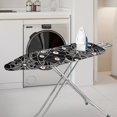 thumbnail image 2 of HELLHERO Spider's web Eyeball Iron Padding Cover Hook and Loop Fasteners Household Scorch Guard Ironing Board Protective Cloth (15x54), 2 of 6