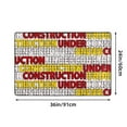 thumbnail image 3 of Under Construction Rugs Doormat, Non-Slip Machine Washable Carpets Floor Door Mat , 36" x 24", 3 of 7