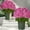 Pink, variant on Artificial Mums Fall Flowers, Artificial Sunset Mums Flowers Outdoor, Resistant Waterproof No Fade Faux Flowers Plants, for Garden Porch Patio Fall Home Decor (Yellow-10 Bundles),yellow,10 Bundles