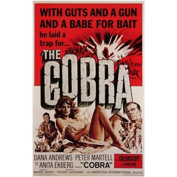 Posterazzi MOV197329 Cobra Movie Poster - 11 x 17 in.