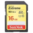 thumbnail image 1 of Tarjeta de memoria SanDisk Extreme SDHC de 16 GB, clase 10, paquete de 2, 1 of 2
