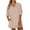 Beige-04, variant on REALiKUN Women Half Button Collared Loose Romper Half Short Sleeve Athletic Jumpsuits Overalls Workout Hot Shot Tee Romper