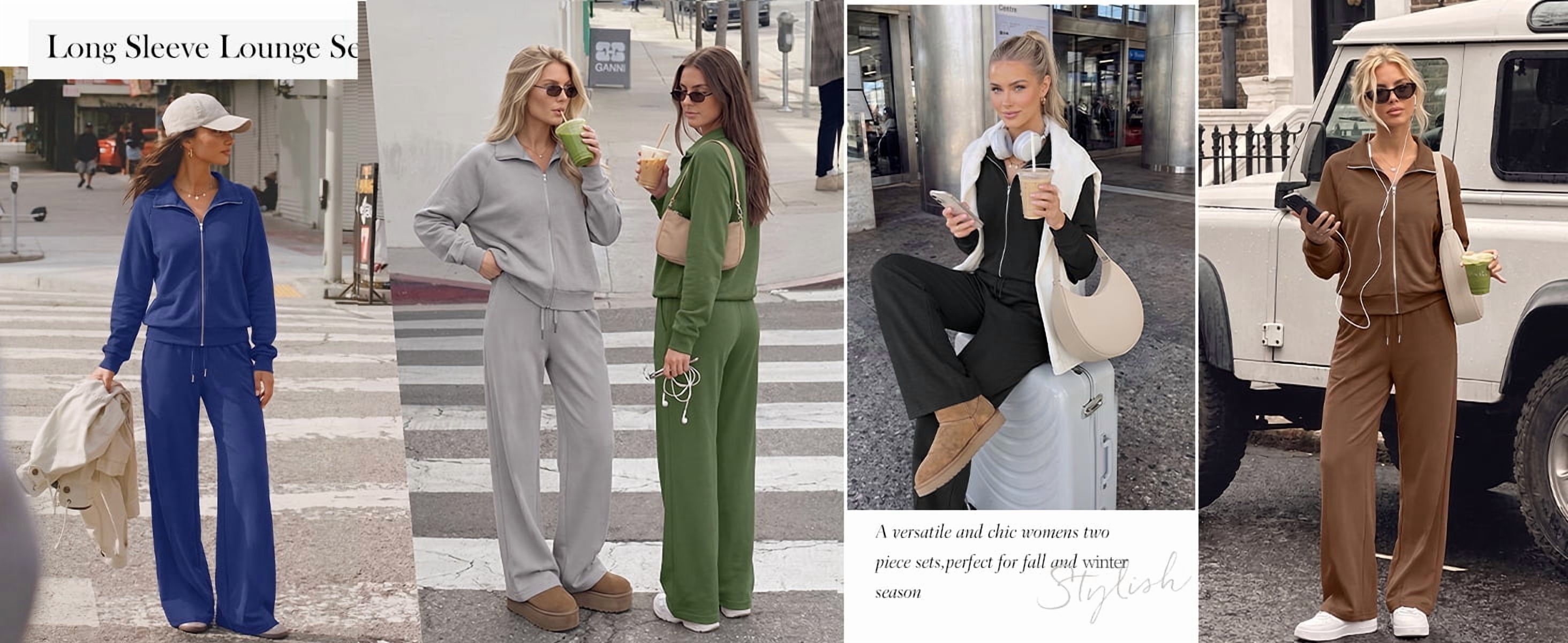 Fantaslook Women's 2-Piece Zipper Tracksuit photo 7