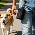 thumbnail image 6 of Dog Poop Bag Holder for Leash, Soft Fabric Doggie Waste Bag Dispenser with Carabiner Clip, Easy Release Fits Standard Poo Bags, Puppy Potty Carrier Zipper Pouch, 6 of 8