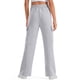 thumbnail image 5 of Pantalones largos para niñas y niños, de color liso, de pana, con cintura elástica, holgados, con cordón y bolsillos, informales, de poliéster., 5 of 7