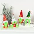 thumbnail image 3 of Decoración navideña Gnomo navideño Elfos navideños Colgantes de luz LED sin rostro, B, 3 of 4
