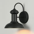 thumbnail image 5 of Globe Electric 1-Light Matte Black Outdoor Indoor Wall Sconce, 5 of 7