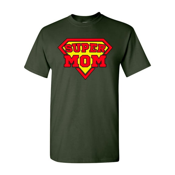 Super Mom Superhero Funny DT Adult T-Shirt Tee