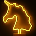 thumbnail image 2 of SHANJIA Neon Light Sign, LED Neon Sign with Holder Base Table Lamps, Battery/USB Neon Lights for Room Party Table Art Decorative Signs, 2 of 6