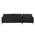thumbnail image 4 of Sala Love Chaise Izquierdo Atenas Negro, 4 of 8